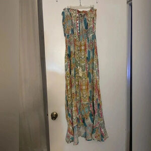 Elan strapless dress NWT